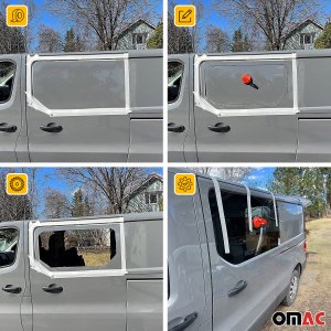 Mercedes Sprinter Barn Door Fixed Glass - Right - Omac - Galaxy - 2019 Mercedes Sprinter Barn Door Fixed Glass - Right - Omac - Galaxy - 2019